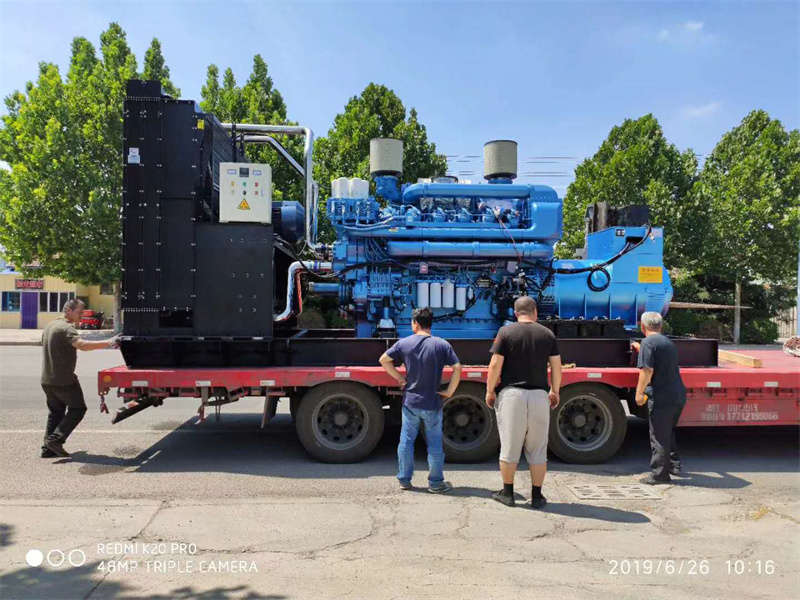 嵐縣污水處理廠350KW濰柴機組、2000KW博杜安機組