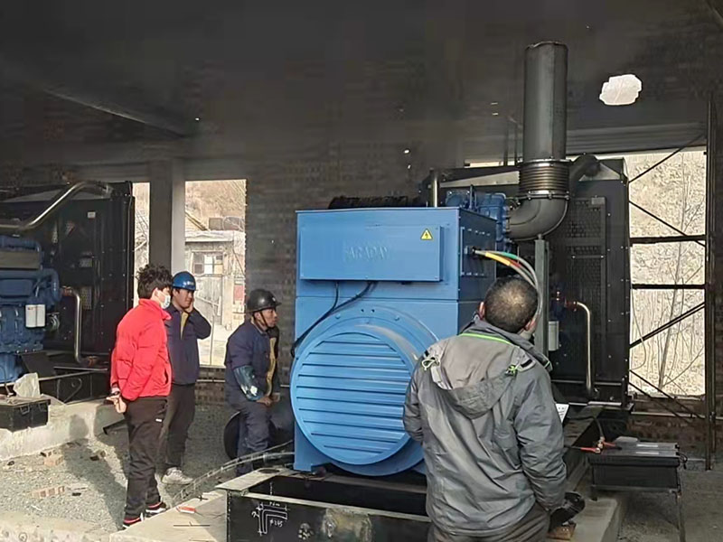 天津泉州建設(shè)工程集團有限公司1600KW玉柴機組